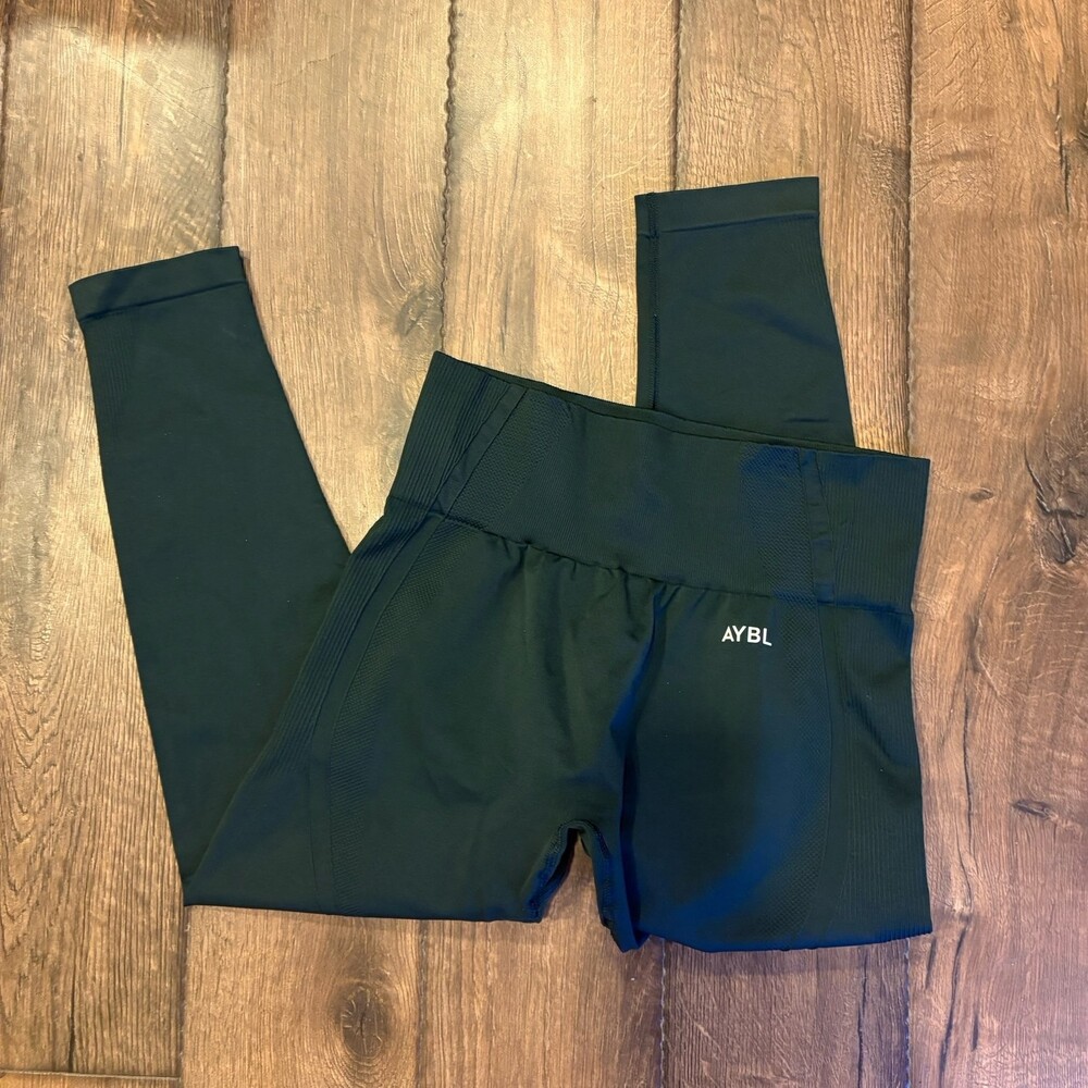 AYBL Balance V3 Seamless Leggings Dark Green - Picture 7 of 9